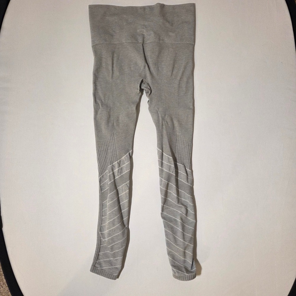 Blanqi Everyday Maternity Belly‎ Support Leggings Gray Small High Waist Seamless - Picture 8 of 9
